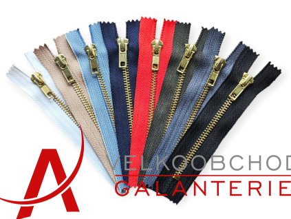 ZIP MOSAZ 16 cm NEDĚL 6 mm RIFL