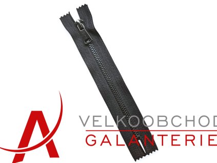 ZIP KOVOVÝ 7mm 16cm neděl.o.j.