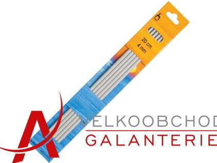 JEHLICE KOVOVÉ 20cm,vel.4