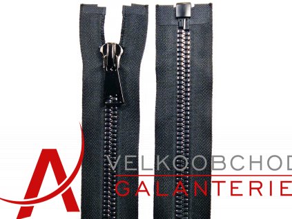 ZIP 8mm KOSTKA metal 65cm děl.