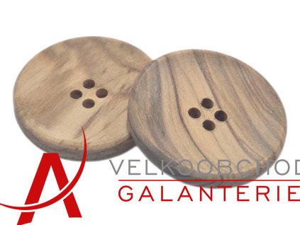 KNOFLÍK 8516 40 OLIVOVÉ DŘEVO