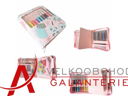 SADA HÁČKŮ A PLET.POTŘEB V ETUI