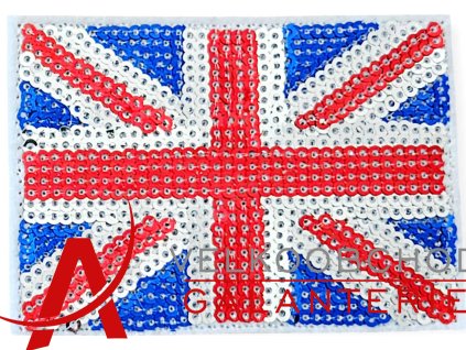 NAŽEHLOVAČKA VLAJKA ANGLIE FLITRY