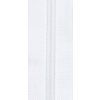 ZIP KRYTÝ 3 mm  NEDĚL 20 cm (Barva 101 BÍLÁ)