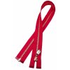ZIP NIKL 65 cm DĚL 5mm OZDOBNÝ