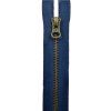 ZIP SMS 70 cm DĚL 5mm (Barva 6 TMAVĚ MODRÝ)