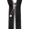ZIP LESKLÝ KOV. 3mm,DĚL 55cm (Barva 1 stribrny)