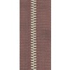 ZIP MOSAZ 16 cm NEDĚL 4 mm (Barva 1 smetanový)