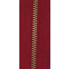 ZIP MOSAZ 16 cm NEDĚL 4 mm (Barva 1 smetanový)