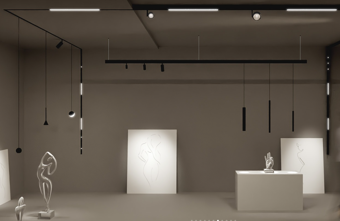 Flexibilní magnetický systém osvětlení LED2 MAGTRACK 48V