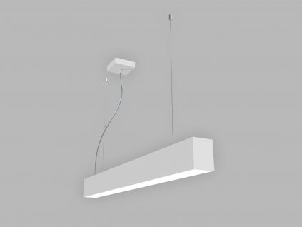 LED2 LINO II 90 P-Z, W PRISMA ZÁVĚSNÉ SVÍTIDLO, BÍLÁ 18-24W 3CCT