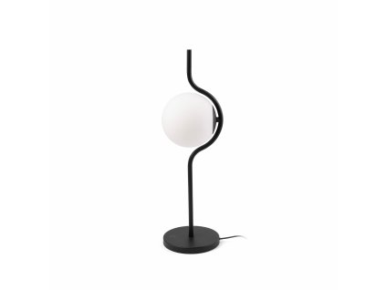 FARO BARCELONA LE VITA, STOLNÍ LAMPA, ČERNÁ 7W 2700K