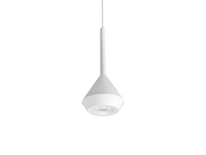 Moderní závěsné LED svítidlo Spin, Černá/Bílá 4000K