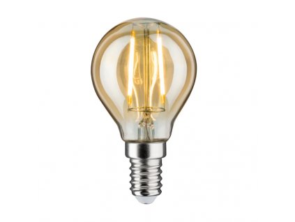 1879 Vintage LED žárovka, 2W E14 kapka (zlatá)