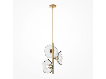 MAYTONI MIRACLE, ZÁVĚSNÉ SVÍTIDLO, MOSAZ G9x3 28W