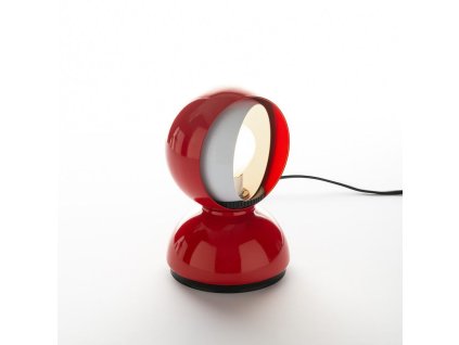 ARTEMIDE Eclisse, základna pro žárovku 1xE14, červená