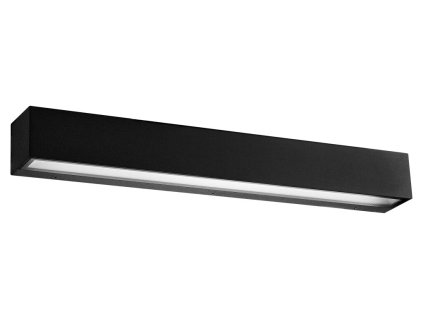 A-LUX Maxim 3, Nástěnné podélné svítidlo, Černá/Bílá LED 8W 2CCT 3000K/4000K