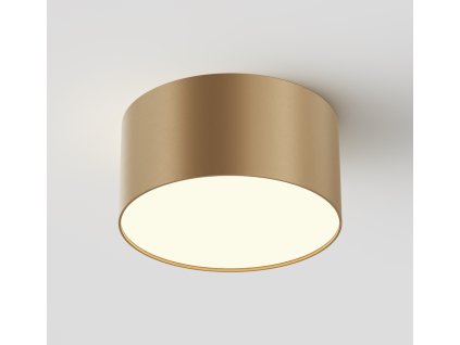 Maytoni Zon, stropní svítidlo 12cm, černá/bílá/zlatá 12W, 3000K