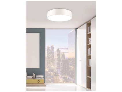 Stropní svítidlo FINEZZA stropní svítidlo zvenku matná bílá ocel zevnitř matná bílá ocel E27 3x12 W - NOVA LUCE