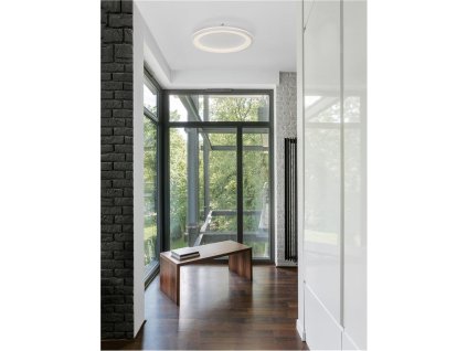 Stropní svítidlo OGGY bílý hliník a akryl LED 30W 230V 3000K IP20 - NOVA LUCE
