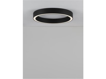Stropní svítidlo STING LED stropní svítidlo hliník a akryl černá Epistar SMD2835 40W 3000K Eaglerise TRIAC driver D60 H7.8 120st. IP20 stmívatelné - NOVA LUCE