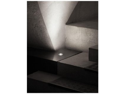 Venkovní zapuštěné svítidlo do zdi PASSAGGIO bílý hliník LED Chip Cree 2W 100-240V 3000K 49st. IP54 vč. driveru - NOVA LUCE