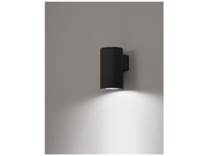 Venkovní nástěnné svítidlo ALP černý hliník a sklo LED Chip Cree 2x10W 220-240V 3000K 7st. IP65 - NOVA LUCE