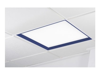 WINNER LED panel modrá 6000K mikroprisma nestmívatelné 37W čtverec - KOHL-Lighting