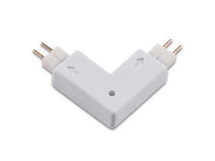 Propojovací konektor tvar L pro jednobarevné LED pásky 8 mm