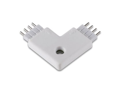 Propojovací konektor tvar L pro RGB LED pásky 10 mm