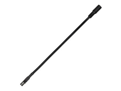 Připojovací konektor Mini (zásuvka), kabel s power konektorem (zásuvkou) AWG20 - délka 0,2m, černá barva, max. 3A