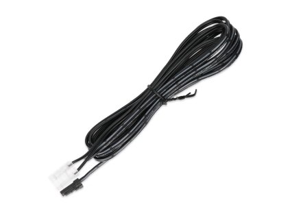 Připojovací konektor LED pásku šíře 10mm + kabel s 91505-MP konektorem (vidlice), 3m kabel AWG20/0,5mm², černý, 12-24V max. 3A