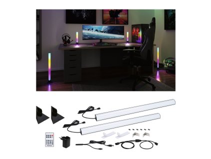 EntertainLED set Lightbar Dynamic RGB + stojan (2ks sada) 60 cm - PAULMANN