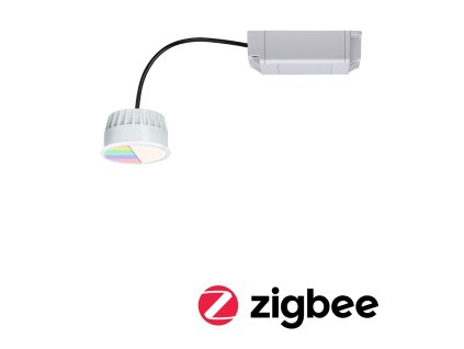 LED Modul vestavné svítidlo Smart Home Zigbee RGBW Coin kruhové 50mm Coin 5,2W 230V RGBW satén - PAULMANN