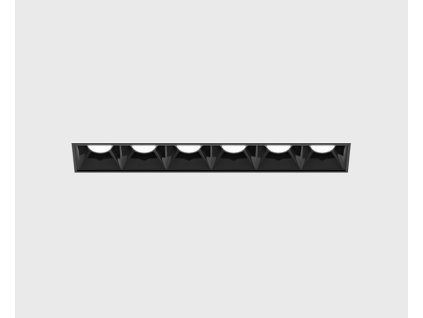 LTX Vario Comfort 151 Trimless, Zápustné svítidlo, 9W, 672lm, 3000K/4000K, IP20, černá