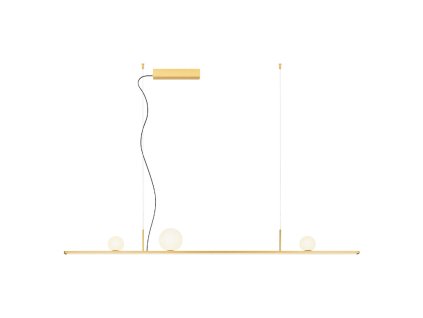 Redo Group Dune, Závěsné svítidlo LED 48W, 150cm, Triac, 2020lm, CRI90, IP20