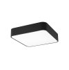 Stropní svítidlo RAGU stropní svítidlo kov a akrylový difuzor černá zvenku matná bílá uvnitř E27 4x12W - NOVA LUCE