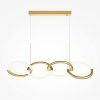 Závěsné LED svítidlo NODE, 40W, d. 100cm, CRI90, zlatá