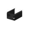 Kovový úchyt k profilu PT černý