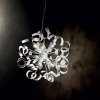 Závěsné svítidlo Ideal Lux Vortex SP6 argento 101613 stříbrné - IDEALLUX