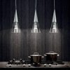 Závěsné svítidlo Ideal Lux Cono SB3 cromo 112367 chromové 3x40W   - IDEALLUX