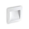 LED Venkovní zápustné svítidlo do zdi Ideal Lux WIRE AP BIG BIANCO 268989 4W 200lm 3000K IP65 14cm bílé - IDEALLUX