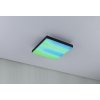 LED Panel Velora Rainbow dynamicRGBW hranaté 295x295mm RGBW černá - PAULMANN