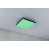LED Panel Velora Rainbow dynamicRGBW hranaté 295x295mm RGBW černá - PAULMANN