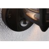 Venkovní nástěnné svítidlo Classic Curved pohybové čidlo IP44 hranaté 164x180mm max. 12W 230V černá umělá hmota - PAULMANN