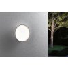 LED venkovní nástěnné svítidlo Platomo IP44 kruhové 180mm 3000K 14,5W 230V bílá umělá hmota - PAULMANN