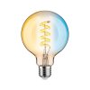 Filament 230V Smart Home Zigbee 3.0 LED Globe G95 E27 7,5W měnitelná bílá stmívatelné zlatá - PAULMANN