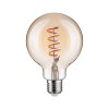 Filament 230V Smart Home Zigbee 3.0 LED Globe G95 E27 6,3W RGBW+ stmívatelné zlatá - PAULMANN