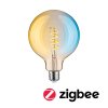 Filament 230V Smart Home Zigbee 3.0 LED Globe G125 E27 7,5W měnitelná bílá stmívatelné zlatá - PAULMANN