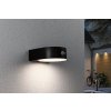 Solární LED venkovní nástěnné svítidlo solární Eileen pohybové čidlo IP44 3000K černá - PAULMANN